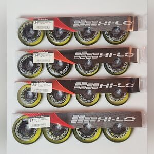 Hi-Lo Inline Rollerblade Wheels - Set Of 16
